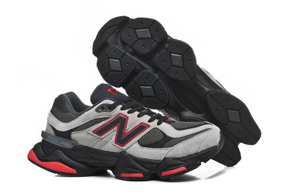 (image for) New Balance 9060 Unisex Lifestyle Shoes Grey Black Red-8